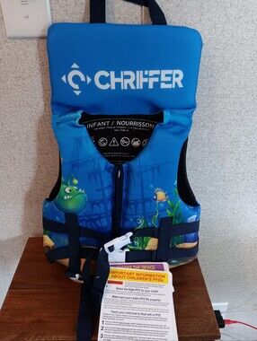 Chriffer Infant Swim Life Jacket - Bright Blue
